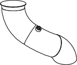 Aktuell DINEX 68626 - Abgasrohr