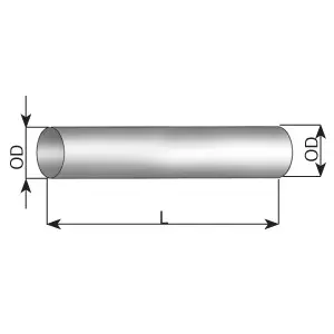 Expressversand DINEX 94715 - Abgasrohr, Universal