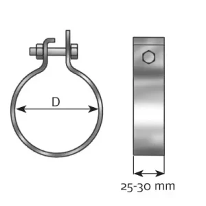 DINEX 99760 - Klemmstück, Abgasanlage Top-Seller