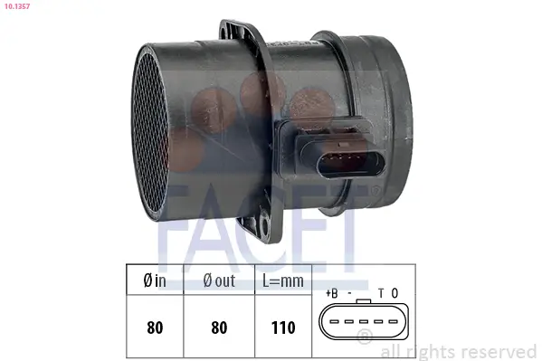 Mega-Angebot FACET 10.1357 - Luftmassenmesser