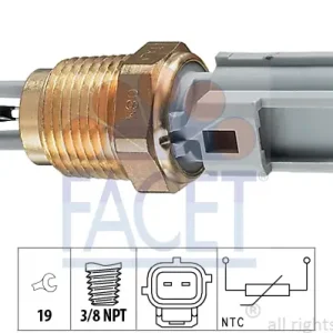 FACET 10.4004 - Sensor, Ansauglufttemperatur Billig