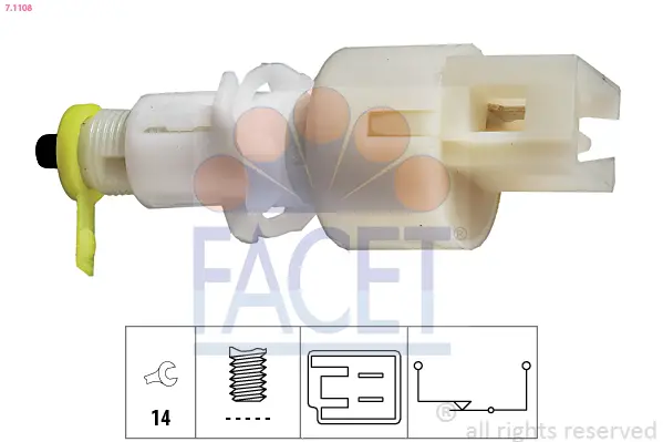 FACET 7.1108 - Bremslichtschalter Preisknaller