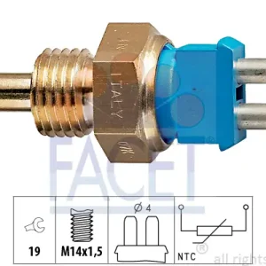 FACET 7.3139 - Sensor, Kühlmitteltemperatur Meistverkauft