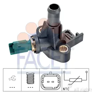 Bestseller FACET 7.3318 - Sensor, Kühlmitteltemperatur