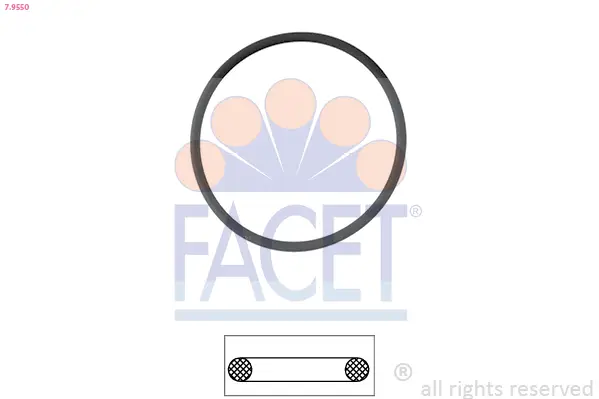 Sonderangebot FACET 7.9550 - Dichtung, Thermostat