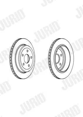 Sofort Bestellen JURID 562970JC - Bremsscheibe
