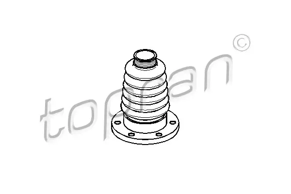 TOPRAN 109 251 - Faltenbalg, Antriebswelle Heißes Angebot
