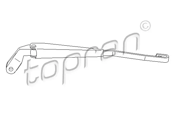 Begrenztes Angebot TOPRAN 112 288 - Wischarm, Scheibenreinigung