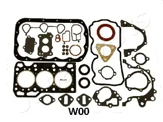 JAPANPARTS KM-W00 - Dichtungsvollsatz, Motor Neuheit