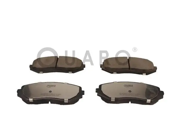 Knallerangebot QUARO QP3907C - Bremsbelagsatz, Scheibenbremse - QUARO SILVER CERAMIC