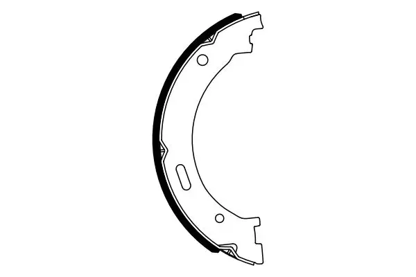 Wochenendangebot BOSCH 0 986 487 942 - Bremsbackensatz, Feststellbremse