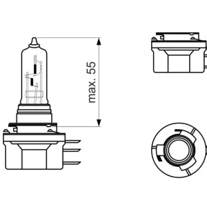 BOSCH 1 987 302 088 - Glühlampe, Fernscheinwerfer Preis Gesenkt