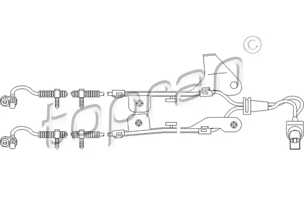 TOPRAN 303 959 - Sensor, Raddrehzahl Expressversand
