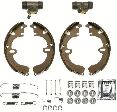 Echt TRW BK1914 - Bremsbackensatz - Brake Kit