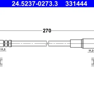 Must-Have ATE 24.5237-0273.3 - Bremsschlauch