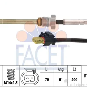 FACET 22.0209 - Sensor, Abgastemperatur Mega-Angebot