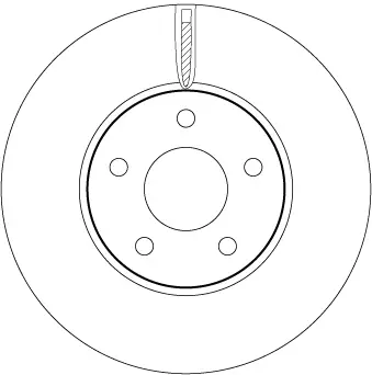 TRW DF6975 - Bremsscheibe Jetzt Bestellen