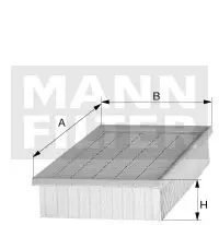 MANN-FILTER C 2860/3 - Luftfilter Nur Heute