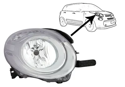 Zertifiziert VAN WEZEL 1609964 - Hauptscheinwerfer