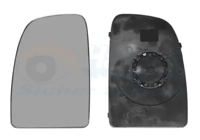Markenprodukt VAN WEZEL 1651834 - Spiegelglas, Außenspiegel - * HAGUS *