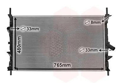 VAN WEZEL 18012706 - Kühler, Motorkühlung Sonderaktion