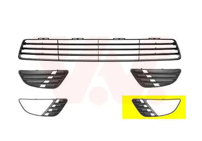 VAN WEZEL 1805593 - Lüftungsgitter, Stoßfänger - ** Equipart ** Schnäppchen