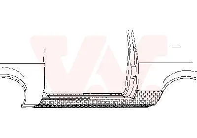 VAN WEZEL 1837102 - Einstiegsblech Sofort Bestellen