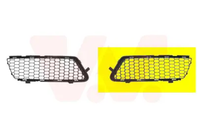 Neue Kollektion VAN WEZEL 0160591 - Lüftungsgitter, Stoßfänger