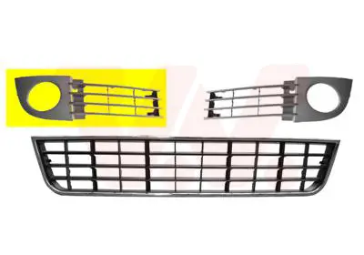Top-Seller VAN WEZEL 0317594 - Lüftungsgitter, Stoßfänger - ** Equipart **
