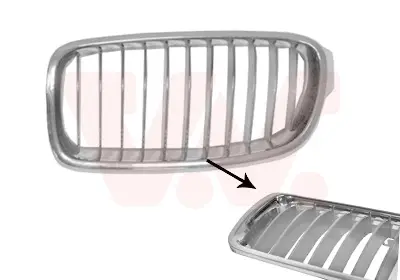 VAN WEZEL 0670413 - Kühlergitter - ** Equipart ** Meistverkauft