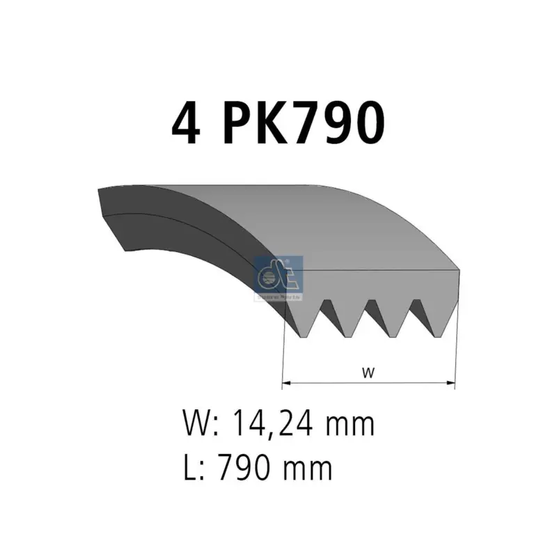 DT Spare Parts 3.34300 - Keilrippenriemen Top-Preis