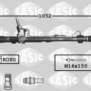 Neue Kollektion SASIC 7170028 - Lenkgetriebe