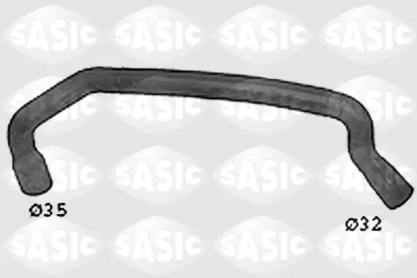 Schneller Versand SASIC SWH0339 - Kühlerschlauch
