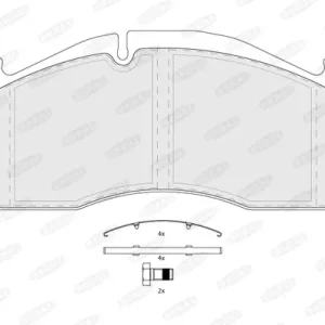 Rabatt BERAL BCV29125TK - Bremsbelagsatz, Scheibenbremse
