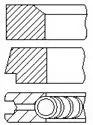 Aktuell FAI AutoParts PR68-000 - Kolbenringsatz