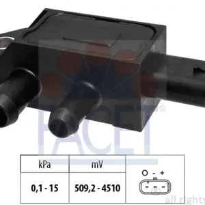 Billig FACET 10.3406 - Sensor, Abgasdruck
