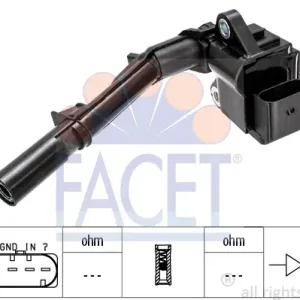 Echt FACET 9.6526 - Zündspule