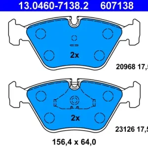 Top-Seller ATE 13.0460-7138.2 - Bremsbelagsatz, Scheibenbremse