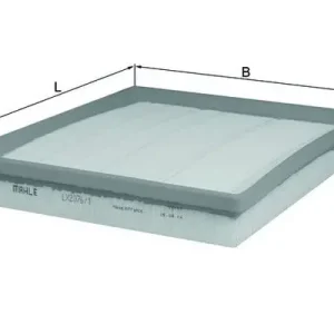 Aktuell MAHLE LX 2076/1 - Luftfilter