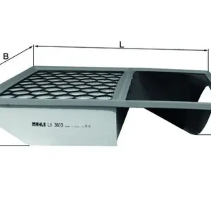 MAHLE LX 3603 - Luftfilter Sonderaktion