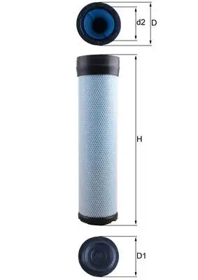 Neu Im Sortiment MAHLE LXS 284 - Sekundärluftfilter