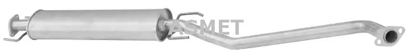 Preisknaller ASMET 05.131 - Mittelschalldämpfer