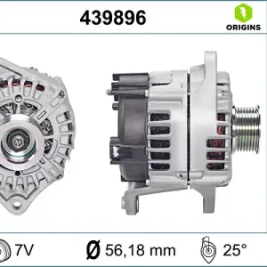 Ausverkauf VALEO 439896 - Generator - VALEO ORIGINS NEW OE TECHNOLOGY