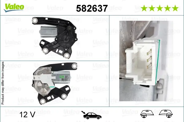 Bestpreis VALEO 582637 - Wischermotor - ORIGINAL PART