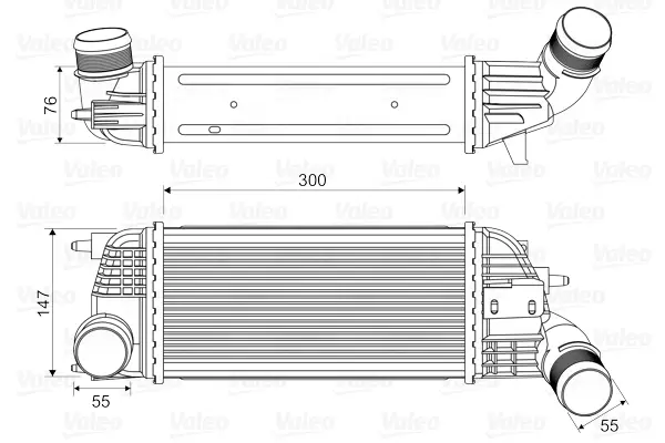 Sonderangebot VALEO 818620 - Ladeluftkühler