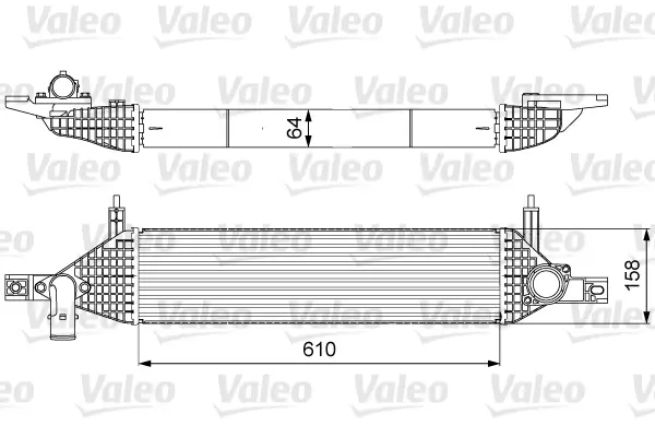 Highlight VALEO 818633 - Ladeluftkühler