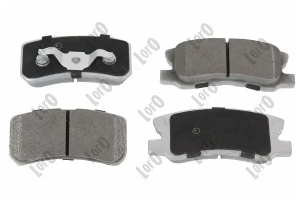 Bestseller ABAKUS 231-02-058 - Bremsbelagsatz, Scheibenbremse