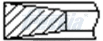FRECCIA FR10-073800 - Kolbenringsatz Neue Kollektion
