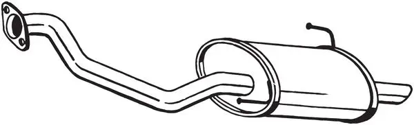 Preisreduziert BOSAL 145-327 - Endschalldämpfer