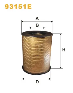 WIX FILTERS 93151E - Luftfilter Schneller Versand